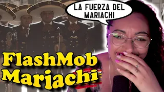 FLASHMOB DE MARIACHI EN MADRID😭EMOCIONANTE Y REAL😭Vocal coach REACTION "GRACIAS MÉXICO"