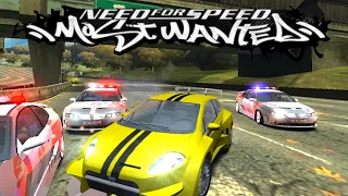 CRAZY POLICE CHASE | Fiat Punto | Need For Speed Most Wanted Police Chase