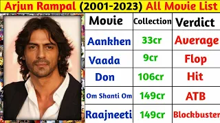 Arjun Rampal all film list ll Arjun Rampal all movie list flop and hit