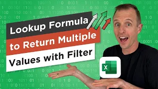 MS Excel LOOKUP Formula: Return Multiple Values