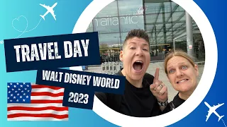 Walt Disney World Travel Day Vlog! September 2023 LHR-MCO✈️