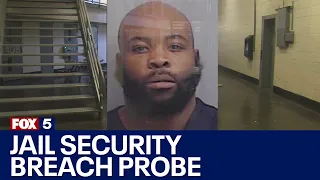 Fulton County Jail inmate gives order to officer on security breach