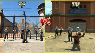 GTA 5 Prison Vs GTA 4 Prison ( Which one is Best )?