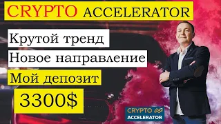 CRYPTO ACCELERATOR  Проект БОМБА Регистрация Обзор Мой депозит 3300$