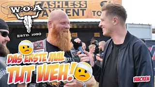 Das ERSTE MAL tut WEH 🤕🤕 Straßenumfrage Wacken Open Air