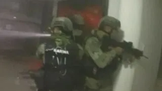 Video of intense firefight at 'El Chapo' Guzman's hideout