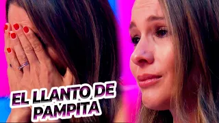 Pampita no pudo aguantar la emoción y terminó en llanto al escuchar el tema “Mi unicornio azul”