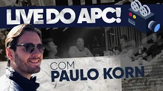 LIVE COM A PARTICIPAÇÃO DE PAULO KORN!