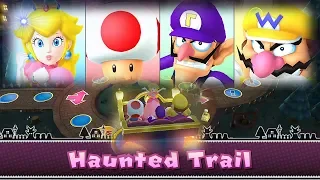 Mario Party 10 Haunted Trail ◆Peach VS Toad VS Waluigi VS Wario #2