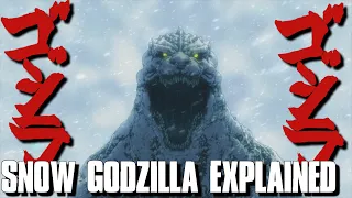 Snow Godzilla Explained - Shinkalion The Movie