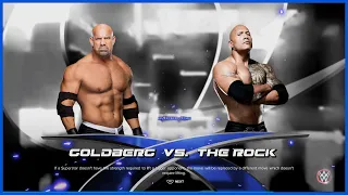 Goldberg Vs The Rock - Backlash 2003 - WWE 2K23 Simulation  PS5 4K