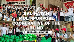 ONE RACE FOR FILIPINO SERVICES with JANE DE LEON IN BALIKATAN COOPERATIVE OF THE BLIND #darna #jane