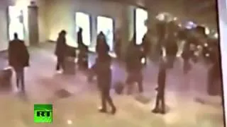 CCTV Video   Moment of explosion caught on tape at Domodedovo airport