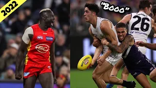 AFL "VS FORMER TEAMMATES" moments 2022