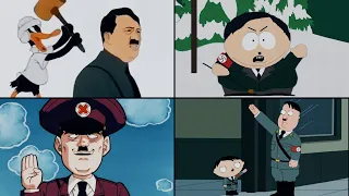 60 Referencias a ADOLF HITLER (en caricaturas y anime)