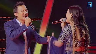 binod rai vs smita pradhan , battle . https://www.youtube.com/@TheVoiceofNepal season 5, 2023