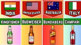 Popular Alcohol Brands From Different Countries