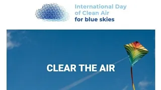 #World Clean Air Day,#Clean The Air