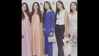 Pakistani actress aiman khan and Minal khan lunching their own skin care brand #shortsvideo