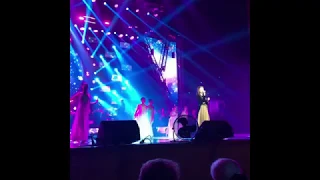 Daneliya Tuleshova 09.10.2019 performed 'The Planet of ART - 2019' - sang "Everyday is Christmas"