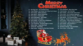 Nat King Cole,Frank Sinatra,Dean Martin,Elvis Presley,Bing Crosbey Classics Christmas with Fireplace