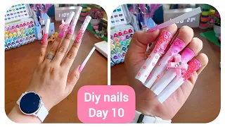 Easy & cute paper nails idea 💖 | Everything that you need to know ...!😍 | cute bff gift 💕