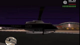 GTA San Andreas: Testing police helicopter from GTA III