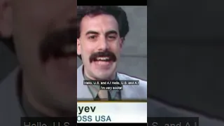 Borat Interview #shorts