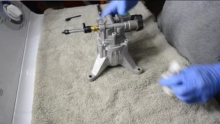 How To Pull Apart And Inspect A Chinese Axial Cam Pressure Washer Pump From Amazon. Part 1/2
