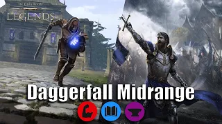 Daggerfall Midrange | Deck Tech/Gameplay (TES Legends)