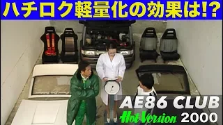 AE86 軽量化の効果を土屋圭市が試す!!【Best MOTORing】2000