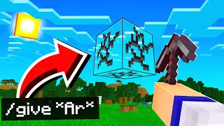 Minecraft mas você pode Minerar TUDO!