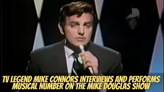 TV Legend Mike Connors Interviews And Performs Musical Number On The Mike Douglas Show