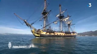 A bord de l'Hermione, cap sur Sète