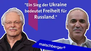 "Putins Besuch in Mariupol ist bodenloser Zynismus" - Thomas Roth und Garri Kasparow | maischberger