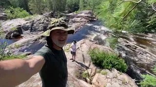 Father & Son Hammock Camping - Scouting Rapids