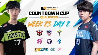 Overwatch League 2022 Season | Countdown Cup Qualifiers | Week 23 Day 2 — West + East Encore