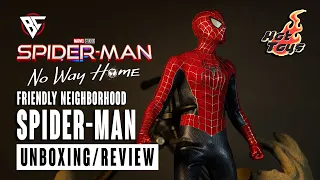 Hot Toys Spider-Man: No Way Home Friendly Neighborhood Spider-Man Unboxing & Review