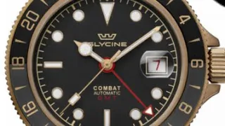 Glycine Combat Sub Bronze GMT Unboxing