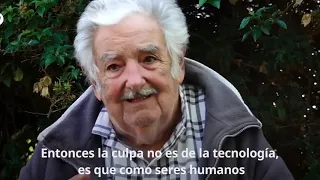 JOSÉ PEPE MUJICA sobre la 4ta Revolución Industrial ¿Quién dijo que el hombre nació para trabajar?