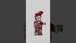 HOW TO MAKE LEGO ZOMBIE 🧟‍♂️ IRON MAN FROM MARVEL #shorts