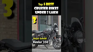 Top 5 Best Cruiser Bikes Under 2 Lakh in India