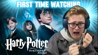 I watched HARRY POTTER for the FIRST TIME | Harry Potter and The Sorcerer's Stone REACTION | Review