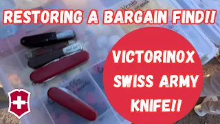 Restoring a Bargain Find: Repairing and Renewing a Victorinox Deluxe Tinker Swiss Army Knife