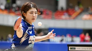 安藤みなみ vs 佐藤瞳 Minami Ando Hitomi Sato TリーグNojimaCUP2022 2022年8月13日 女子２回戦 【卓球 Tリーグ公式】