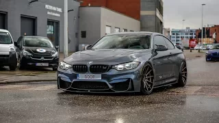 Bagged BMW M4 F82 w/ Remus Exhaust - LOUD Accelerations !