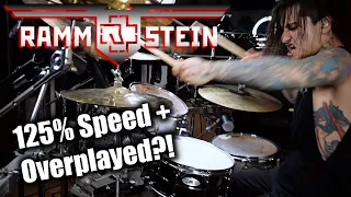 Rammstein "Du Hast" Overplayed Drum Cover