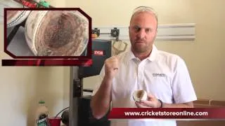 I just cut open a $120 USD Kookaburra cricket ball. See whats inside.