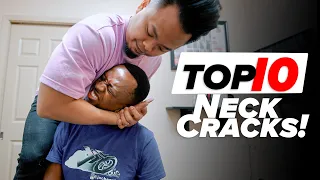 TOP 10: LOUDEST NECK CRACKS 😱💥| ASMR Chiropractic Adjustments & Loud Back Cracking | Dr Tubio