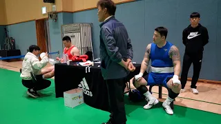 복싱 국가대표 20년째하고 있는 실사판 마동석(187cm 100kg)